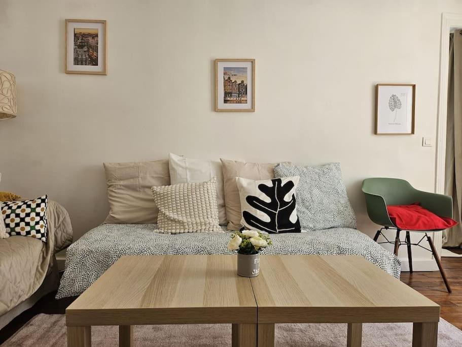 Charmant Nice Appartement 5 Personnes People Max Paris Exteriör bild