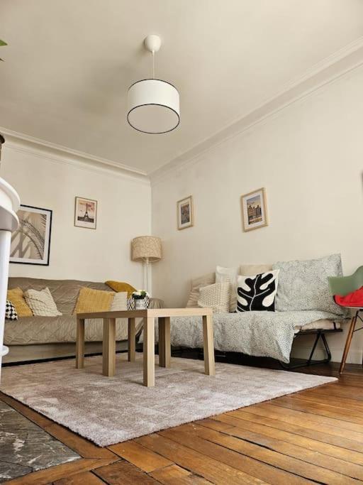 Charmant Nice Appartement 5 Personnes People Max Paris Exteriör bild